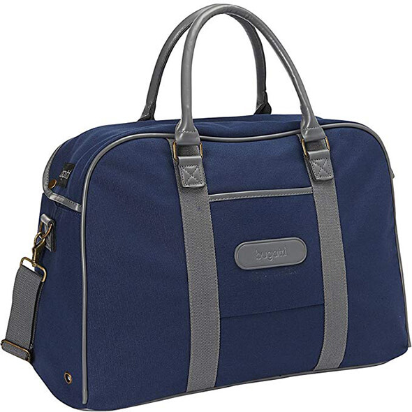 bugatti Canvas Duffle Bag – Contrast Blue – MASMAN